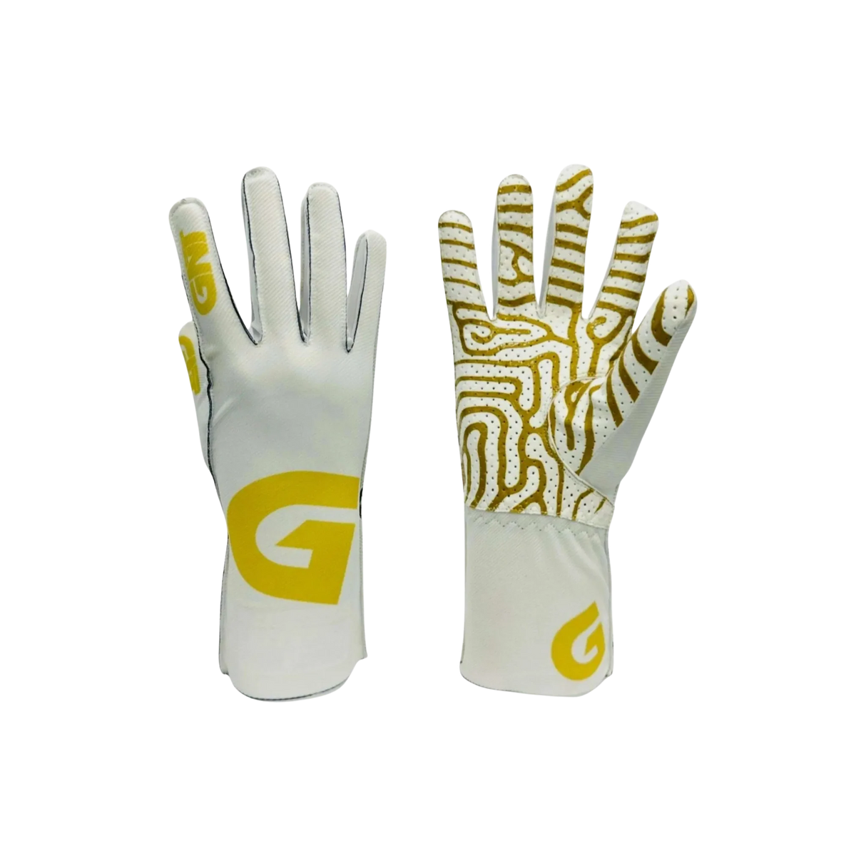 GNT Motorsport Sim Racing Gloves - Gold Platinum