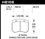 Hawk Performance HT-10 Brake Pads
