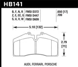 Hawk Performance HPS 5.0 Front/Rear Brake Pads