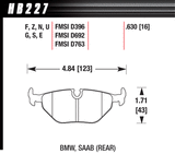 Hawk Performance HPS 5.0 Pads