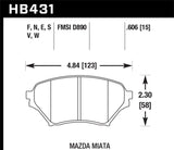 Hawk Performance DTC-30 Front Brake Pads