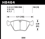 Hawk Performance HPS 5.0 Pads