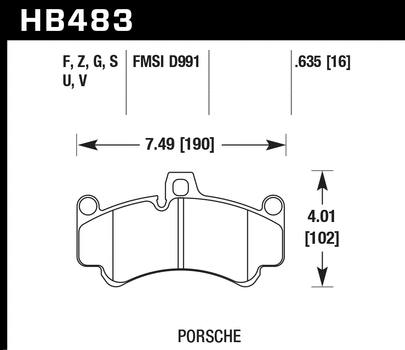 Hawk Performance Ceramic Brake Pads