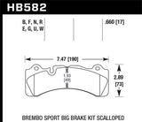 Hawk Performance HPS 5.0 Front Brake Pads