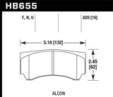 Hawk Performance HPS Front/Rear Brake Pads