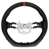 PSR Leather Steering Wheel w/Red Stitching