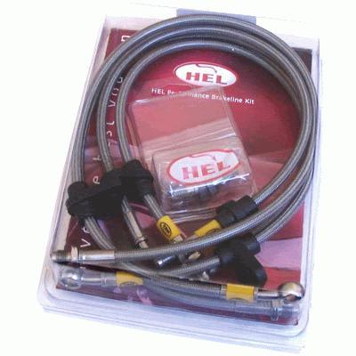 HEL Performance Stainless Steel Braided Brake Lines - REAR ONLY