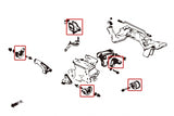 Hardrace Hardened Engine Mount 5Pcs Set