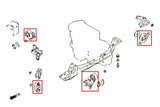 Hardrace Hardened Engine Mount 4Pcs Set