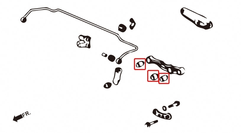Hardrace Rear Lower Arm Bush