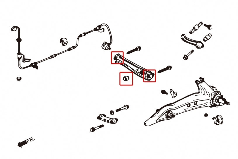 Hardrace Rear Lower Arm Bush