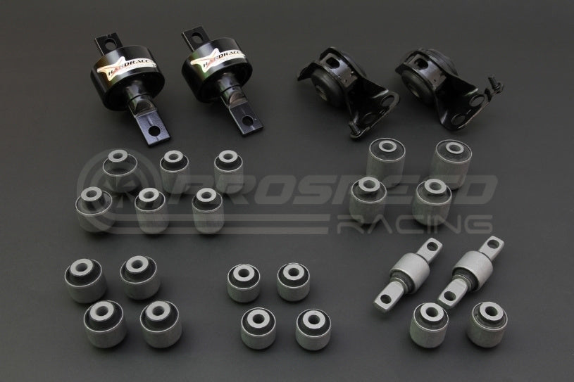Hardrace Arm Bush Complete Set - Honda Civic EG, EH, EJ1/2/Integra DC2 94-01, DC2 Type-R 95-98  6107
