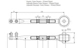 Hardrace Heavy Duty Tension/Caster Rod