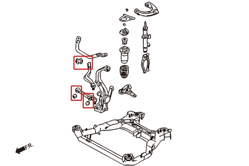 Hardrace Front Lower Arm Bush
