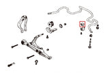 Hardrace 22mm Front Sway Bar Bush