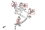 Hardrace Hardened Engine Mount 4Pcs Set