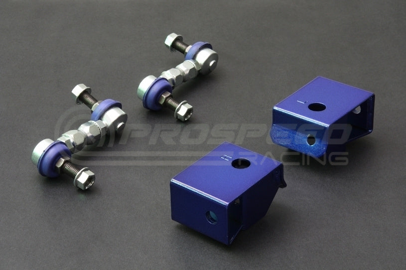 Hardrace Rear Reinforced Sway Bar Endlink w/Bracket - Subaru WRX, STI 94-00/Forester SF/Liberty BD, 