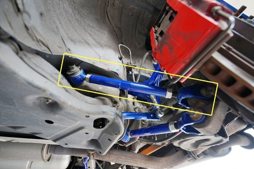 Hardrace Rear Traction Rod/Radius Arm Pillowball