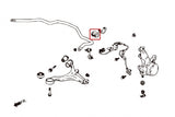 Hardrace 25mm Front Swaybar Bush