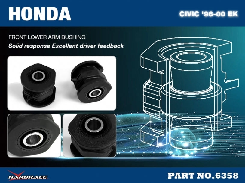 Hardrace Front Lower Arm Compliance Bush