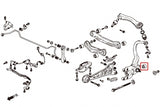 Hardrace Rear Shock Absorber/Knuckle Bush Rubber