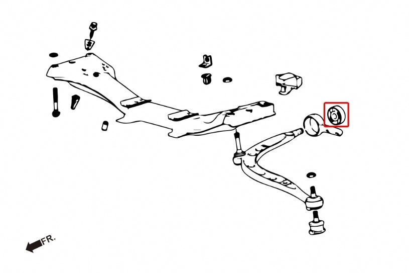 Hardrace Front Lower Arm Bush
