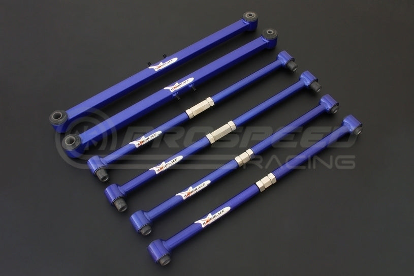 Hardrace Adj Rear Lateral Arm + Trailing Arm - Mazda 323 BJ 98-04/Premacy CP 99-05 6401 | Pro Speed