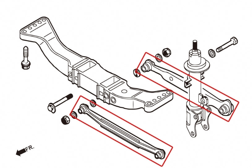 Hardrace Rear Lateral Arm