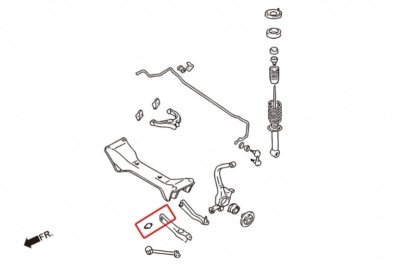 Hardrace Rear Lower Arm Bushing