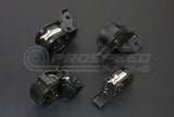 Hardrace Hardened Engine Mount 4Pcs Set - Honda Civic, CRX EF6/7/8 MT, SOHC) 6577 | Pro Speed Racing