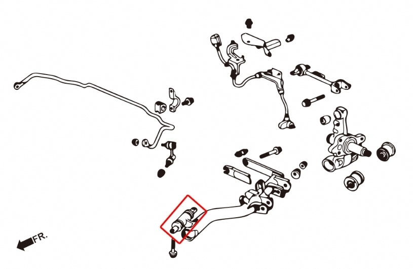 Hardrace Rear Trailing Arm Bush