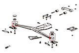 Hardrace Rear Upper Support Arm Bush