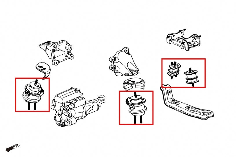 Hardrace Engine & Transmission Mount