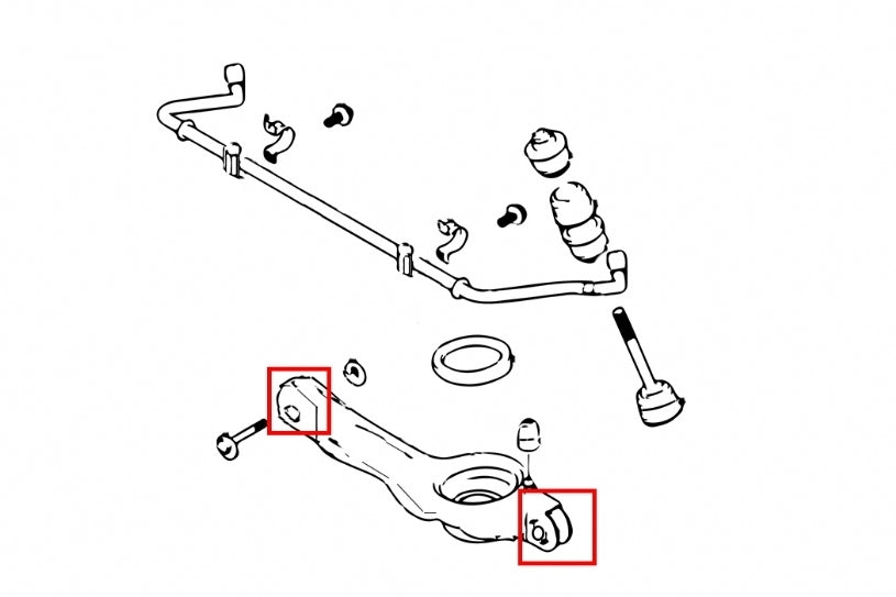 Hardrace Rear Lower Arm Bush