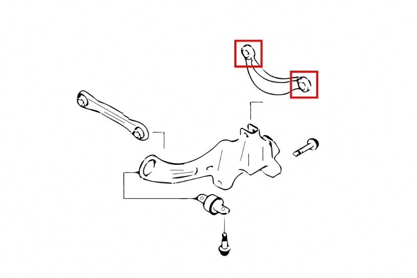 Hardrace Rear Upper Arm Bush