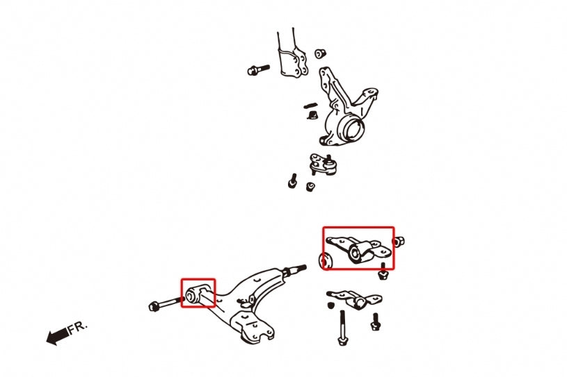 Hardrace Front Lower Arm Bush