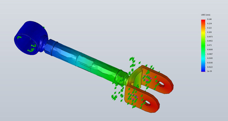 Hardrace Rear Traction Rod