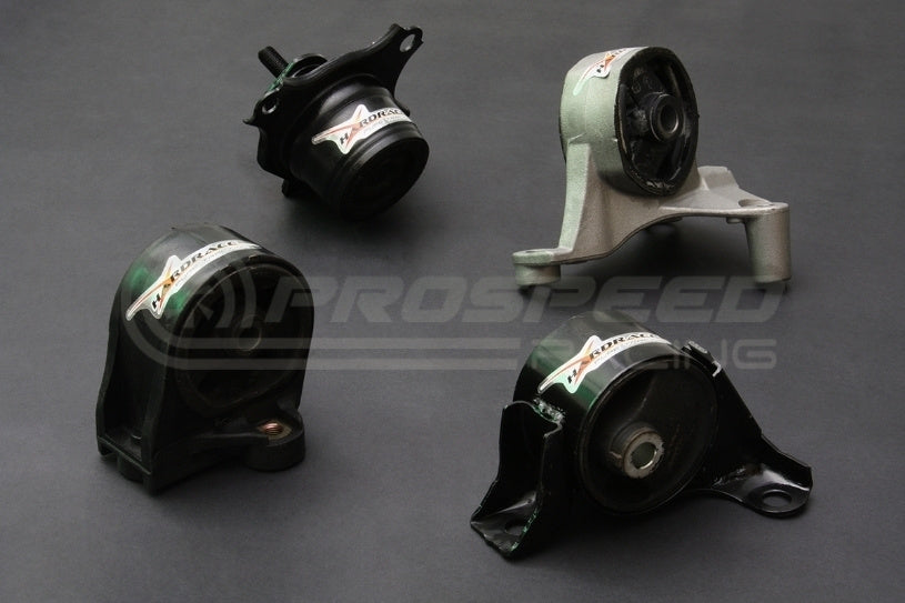 Hardrace Hardened Engine Mount 4Pcs Set - Honda Civic EM2, ES1, EP1/2/3/4, EU MT) 6692 | Pro Speed