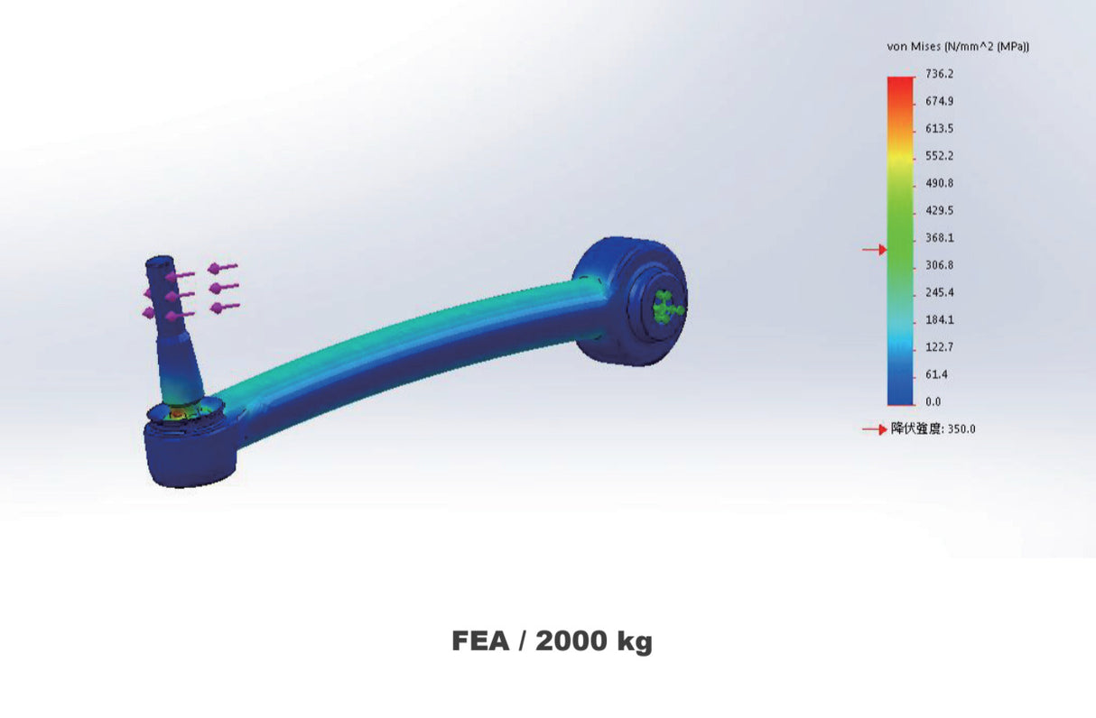 Hardrace Adjustable Rear Toe Control Arms
