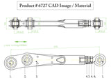 Hardrace Adjustable Rear Lower Control Arms