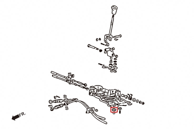 Hardrace Shifter Base Bush
