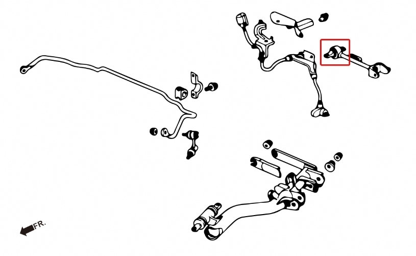 Hardrace Rear Upper Arm Bush