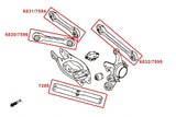 Hardrace Rear Trailing Arm Pillowball