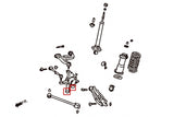 Hardrace Rear Knuckle Bush 4Pcs Set