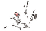Hardrace Rear Upper Arm Bush