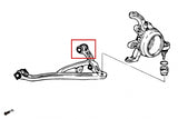 Hardrace Rear Lower Arm Bush Rear Side Pillowball