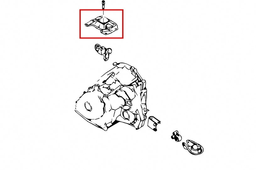 307396 Hardrace Engine Mount Left Side - Ford Focus Mk2 LS, LT LV/Mazda 3 BK ...