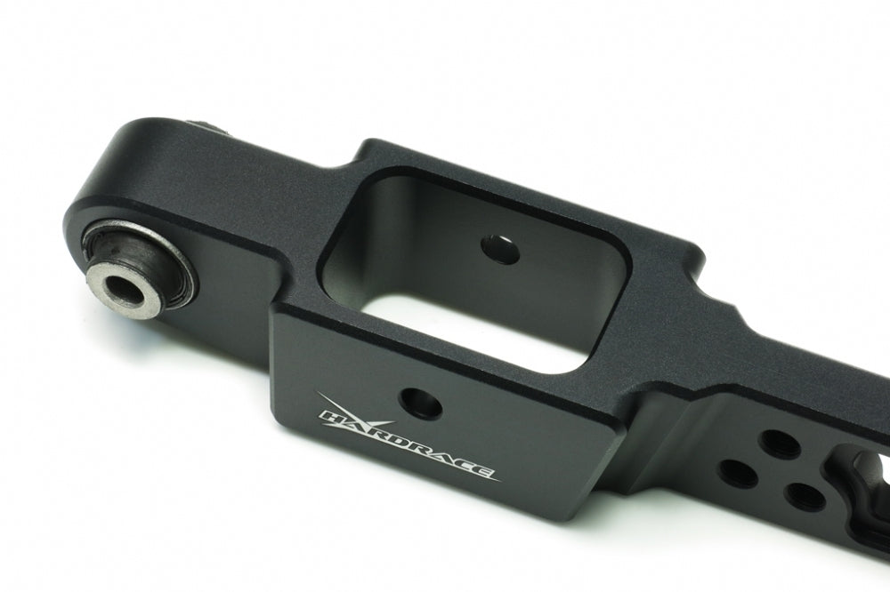 Hardrace Rear Lower Control Arm Black w/Rubber Bush