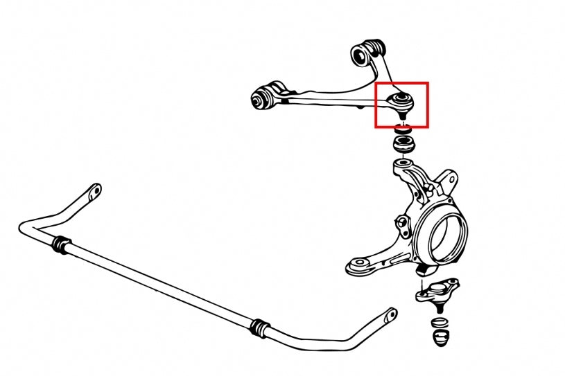 Hardrace Front/Rear Upper Arm Ball Joint