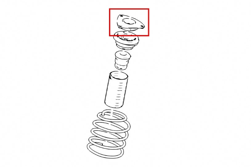 Hardrace Front Reinforced Strut Mount